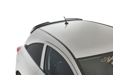 CSR Heckspoiler | Heckflügel mit ABE für Opel Corsa E HF832-C Carbon Look Hochglanz (keine Lackierung erforderlich)