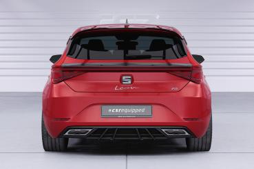 CSR Heckspoiler | Heckflügel mit ABE für Seat Leon 4 (Typ KL) HF835-S strukturiert schwarz matt (keine Lackierung erforderlich)