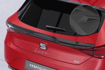 CSR Heckspoiler | Heckflügel mit ABE für Seat Leon 4 (Typ KL) HF835-L Lackierung erforderlich (unlackiert roh)