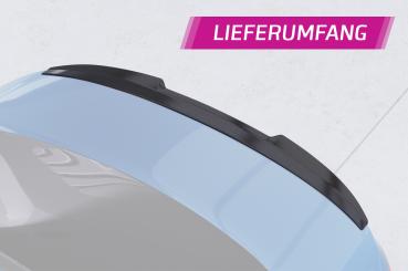 CSR Heckspoiler | Heckflügel mit ABE für Audi A4 B9 (Typ 8W) Limousine HF840-G Glossy schwarz Hochglanz (keine Lackierung erforderlich)