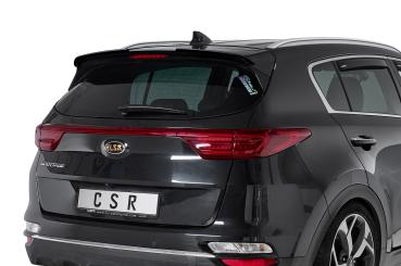 CSR Heckspoiler | Heckflügel mit ABE für Kia Sportage QL/QLE HF842-G Glossy schwarz Hochglanz (keine Lackierung erforderlich)