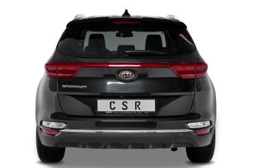CSR Heckspoiler | Heckflügel mit ABE für Kia Sportage QL/QLE HF842-G Glossy schwarz Hochglanz (keine Lackierung erforderlich)