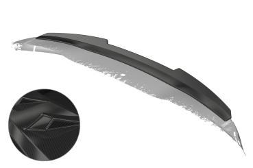 CSR Heckspoiler | Heckflügel mit ABE für Toyota Aygo 2 HF853-G Glossy schwarz Hochglanz (keine Lackierung erforderlich)