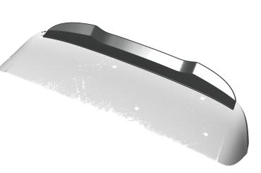 CSR Heckspoiler | Heckflügel mit ABE für Volvo V40 HF857-G Glossy schwarz Hochglanz (keine Lackierung erforderlich)