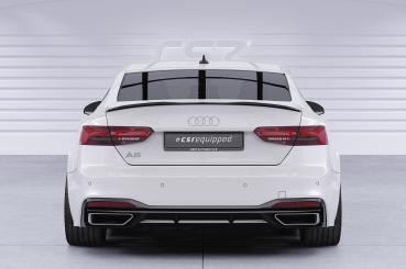 CSR Heckspoiler | Heckflügel mit ABE für Audi A5 (F5) Sportback HF859-G Glossy schwarz Hochglanz (keine Lackierung erforderlich)