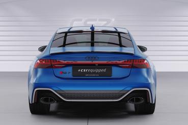 CSR Heckspoiler | Heckflügel mit ABE für Audi A7/S7/RS7 (C8) Sportback HF860-G Glossy schwarz Hochglanz (keine Lackierung erforderlich)