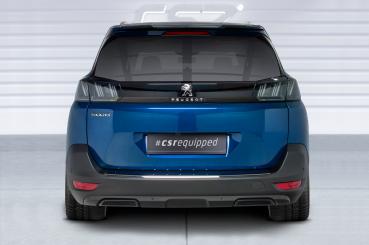 CSR Heckspoiler | Heckflügel mit ABE für Peugeot 5008 (2. Gen) HF865-G Glossy schwarz Hochglanz (keine Lackierung erforderlich)