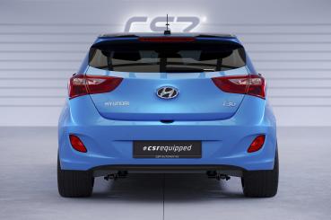 CSR Heckspoiler | Heckflügel mit ABE für Hyundai I30 (GD) HF873-G Glossy schwarz Hochglanz (keine Lackierung erforderlich)
