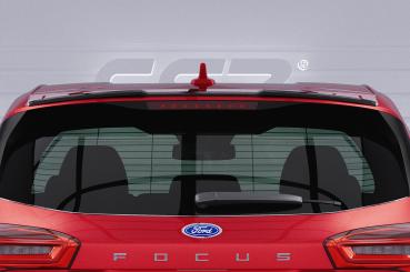 CSR Heckspoiler | Heckflügel mit ABE für Ford Focus MK4 Turnier HF877-C Carbon Look Hochglanz (keine Lackierung erforderlich)