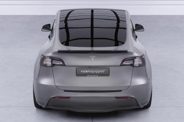 CSR Heckspoiler | Heckflügel mit ABE für Tesla Model Y HF878-S strukturiert schwarz matt (keine Lackierung erforderlich)