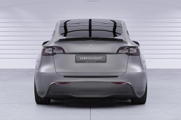 CSR Heckspoiler | Heckflügel mit ABE für Tesla Model Y HF878-S strukturiert schwarz matt (keine Lackierung erforderlich)