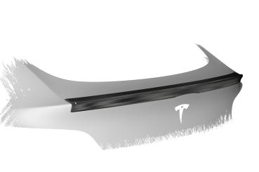 CSR Heckspoiler | Heckflügel mit ABE für Tesla Model Y HF878-S strukturiert schwarz matt (keine Lackierung erforderlich)