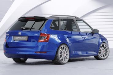 CSR Heckspoiler | Heckflügel mit ABE fürSkoda Fabia 3 Combi HF885-L Lackierung erforderlich (unlackiert roh)