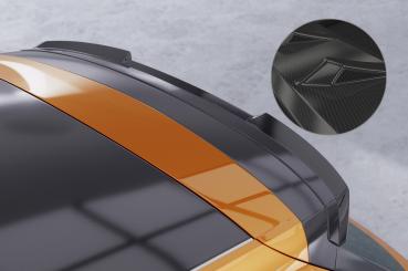 CSR Heckspoiler | Heckflügel mit ABE für Skoda Fabia 4 HF886-C Carbon Look Hochglanz (keine Lackierung erforderlich)