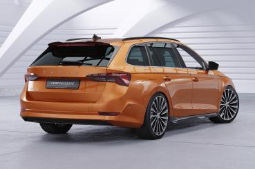 CSR Heckspoiler | Heckflügel mit ABE für Skoda Octavia 4 Combi HF889-L Lackierung erforderlich (unlackiert roh)