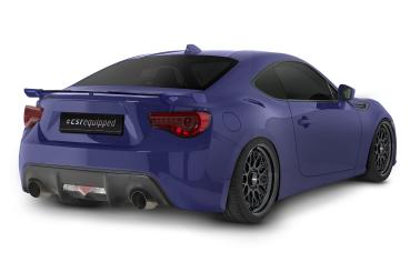 CSR Heckspoiler | Heckflügel mit ABE für Subaru BRZ (Facelift) HF897-G Glossy schwarz Hochglanz (keine Lackierung erforderlich)