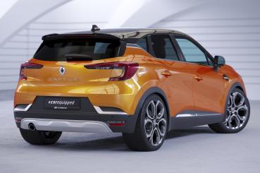 CSR Heckspoiler | Heckflügel mit ABE für Renault Captur II HF904-G Glossy schwarz Hochglanz (keine Lackierung erforderlich)