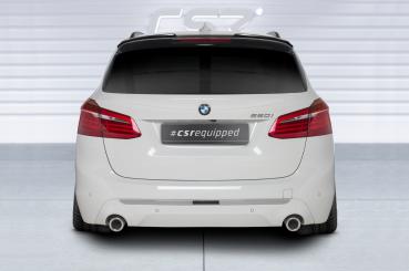 CSR Heckspoiler | Heckflügel mit ABE für BMW 2er (F45) Active Tourer HF907-S strukturiert schwarz matt (keine Lackierung erforderlich)