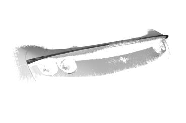 CSR Heckspoiler | Heckflügel mit ABE für Ferrari F8 Tributo / Spider HF908-S strukturiert schwarz matt (keine Lackierung erforderlich)