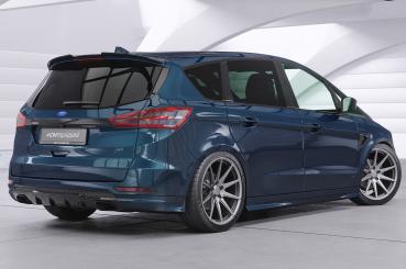 CSR Heckspoiler | Heckflügel mit ABE für Ford S-Max 2. Gen HF910-S strukturiert schwarz matt (keine Lackierung erforderlich)