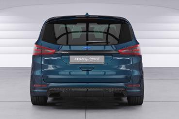 CSR Heckspoiler | Heckflügel mit ABE für Ford S-Max 2. Gen HF910-S strukturiert schwarz matt (keine Lackierung erforderlich)