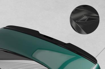 CSR Heckspoiler | Heckflügel mit ABE für BMW 5er E39 Limousine HF913-C Carbon Look Hochglanz (keine Lackierung erforderlich)