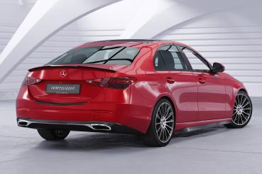 CSR Heckspoiler | Heckflügel mit ABE für Mercedes-Benz C-Klasse (W206) Limousine HF914-S strukturiert schwarz matt (keine Lackierung erforderlich)