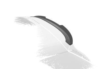 CSR Heckspoiler | Heckflügel mit ABE für Skoda Kodiaq HF916-G Glossy schwarz Hochglanz (keine Lackierung erforderlich)