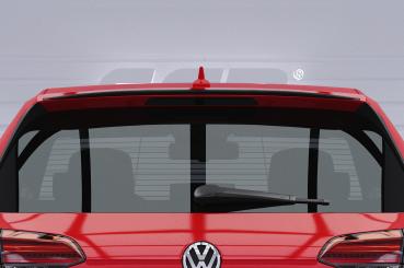 CSR Heckspoiler | Heckflügel mit ABE für VW Golf 7 (Typ AU) GTI, GTD, GTE, R, R-Line HF918-G Glossy schwarz Hochglanz (keine Lackierung erforderlich)