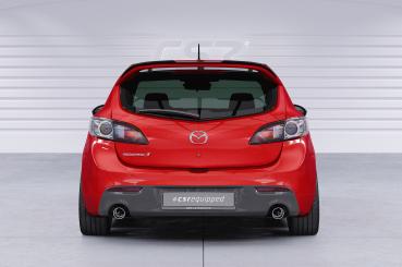 CSR Heckspoiler | Heckflügel mit ABE für Mazda 3 (Typ BL) MPS HF920-C Carbon Look Hochglanz (keine Lackierung erforderlich)