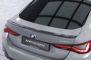 CSR Heckspoiler | Heckflügel mit ABE für BMW 4er / i4 G26 Gran Coupe HF926-S strukturiert schwarz matt (keine Lackierung erforderlich)