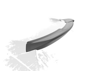 CSR Heckspoiler | Heckflügel mit ABE für Audi Q3 F3 HF930-G Glossy schwarz Hochglanz (keine Lackierung erforderlich)