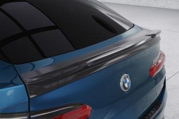 CSR Heckspoiler | Heckflügel mit ABE für BMW X4 G02 HF932-C Carbon Look Hochglanz (keine Lackierung erforderlich)