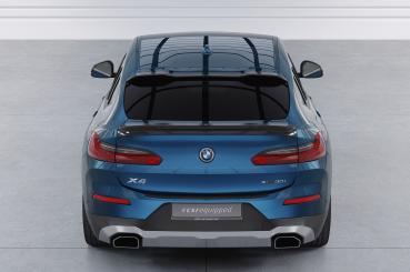CSR Heckspoiler | Heckflügel mit ABE für BMW X4 G02 HF932-C Carbon Look Hochglanz (keine Lackierung erforderlich)