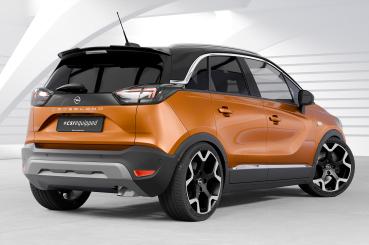 CSR Heckspoiler | Heckflügel mit ABE für Opel Crossland X / Crossland HF934-G Glossy schwarz Hochglanz (keine Lackierung erforderlich)