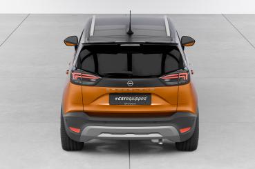 CSR Heckspoiler | Heckflügel mit ABE für Opel Crossland X / Crossland HF934-G Glossy schwarz Hochglanz (keine Lackierung erforderlich)
