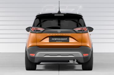 CSR Heckspoiler | Heckflügel mit ABE für Opel Crossland X / Crossland HF934-G Glossy schwarz Hochglanz (keine Lackierung erforderlich)