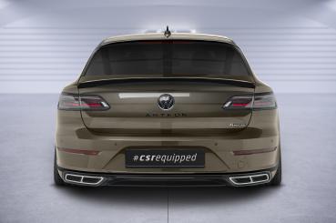 CSR Heckspoiler | Heckflügel mit ABE für VW Arteon Shooting Brake HF943-S strukturiert schwarz matt (keine Lackierung erforderlich)