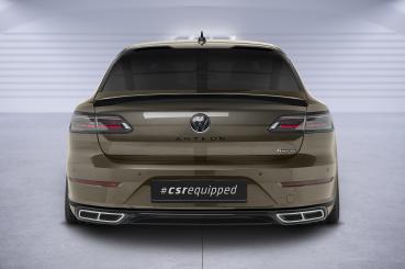 CSR Heckspoiler | Heckflügel mit ABE für VW Arteon Shooting Brake HF944-S strukturiert schwarz matt (keine Lackierung erforderlich)