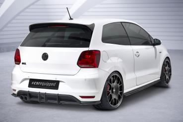 CSR Heckspoiler | Heckflügel mit ABE für VW Polo V (Typ 6C) GTI HF955-C Carbon Look Hochglanz (keine Lackierung erforderlich)