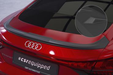 CSR Heckspoiler | Heckflügel mit ABE für Audi e-tron GT (FW) HF956-S strukturiert schwarz matt (keine Lackierung erforderlich)