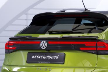 CSR Heckspoiler | Heckflügel mit ABE für VW Taigo (Typ CS) HF958-S strukturiert schwarz matt (keine Lackierung erforderlich)