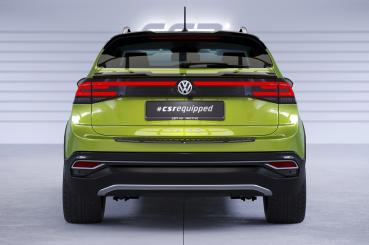 CSR Heckspoiler | Heckflügel mit ABE für VW Taigo (Typ CS) HF958-S strukturiert schwarz matt (keine Lackierung erforderlich)
