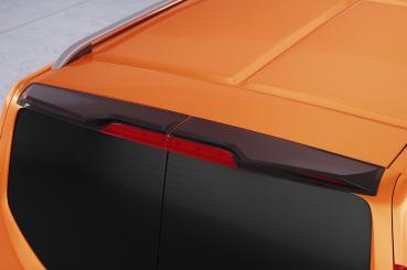 CSR Heckspoiler | Heckflügel mit ABE für Ford Transit MK7 Custom mit Hecktüren HF964-G Glossy schwarz Hochglanz (keine Lackierung erforderlich)