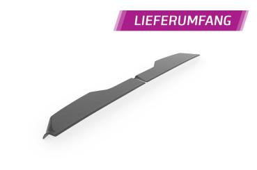 CSR Heckspoiler | Heckflügel mit ABE für Ford Transit MK7 Custom mit Hecktüren HF964-G Glossy schwarz Hochglanz (keine Lackierung erforderlich)