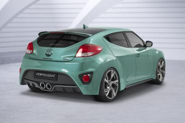 CSR Heckspoiler | Heckflügel mit ABE für Hyundai Veloster MK1 Turbo HF967-G Glossy schwarz Hochglanz (keine Lackierung erforderlich)