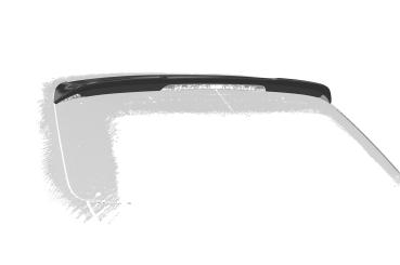 CSR Heckspoiler | Heckflügel mit ABE für Audi A4 B8 (Typ 8K) Avant HF968-L Lackierung erforderlich (unlackiert roh)