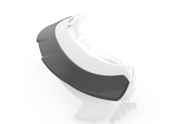 CSR Heckspoiler | Heckflügel mit ABE für Mini F58 Coupe HF972-S strukturiert schwarz matt (keine Lackierung erforderlich)