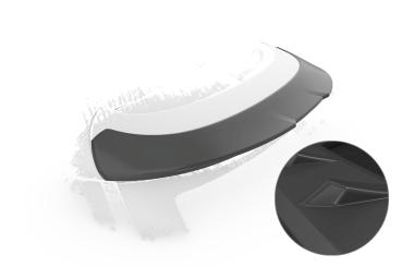 CSR Heckspoiler | Heckflügel mit ABE für Mini F58 Coupe HF972-L Lackierung erforderlich (unlackiert roh)