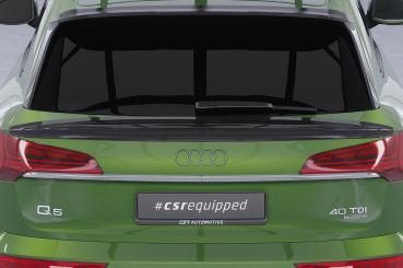 CSR Heckspoiler | Heckflügel mit ABE für Audi Q5 (FY) HF973-G Glossy schwarz Hochglanz (keine Lackierung erforderlich)